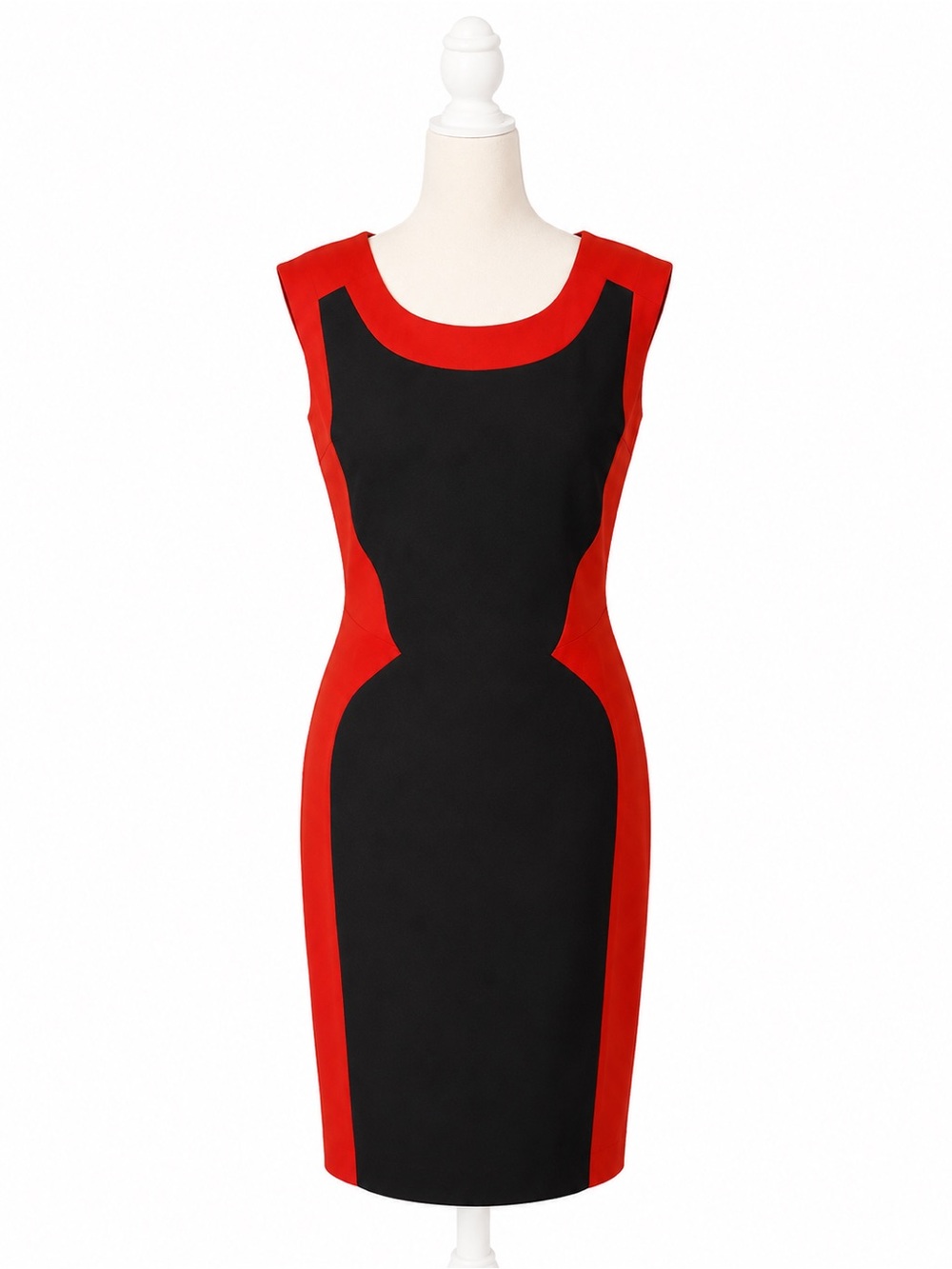 The Limited Colorblock Sheath Dress Sleeveless Career Office Bodycon Size 12 NWT